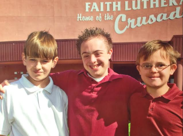 Luke Kecman, Billy Wolfbrant &amp; Clayton Rhodes in sixth grade.