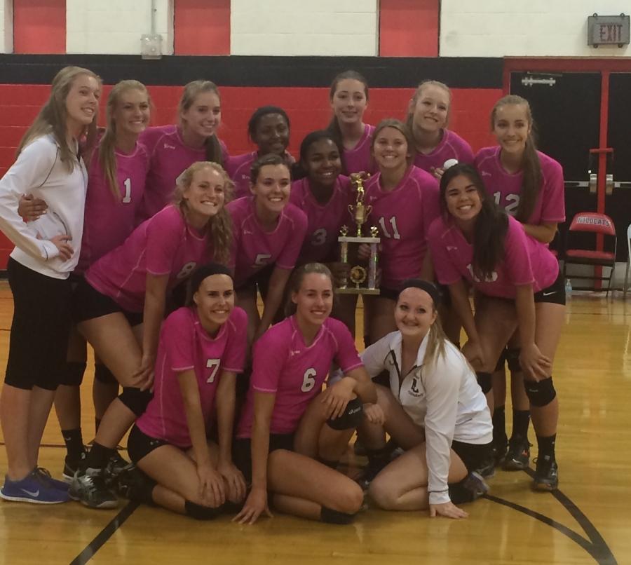 The Faith Lutheran Volleyball Team!