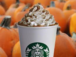 The famous PSL toped with savory cinnamon powder.