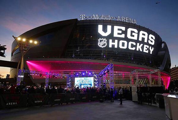 Photo caption: Vegas Hockey coming to T-Mobile Arena in the 2017-2018 season. 