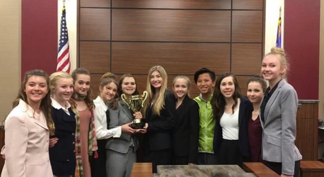 Middle school students battle it out to be the next Middle School Mock Trial Champion