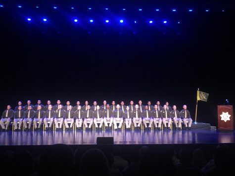Graduates from the Las Vegas Metropolitan Police Department Police Academy.  