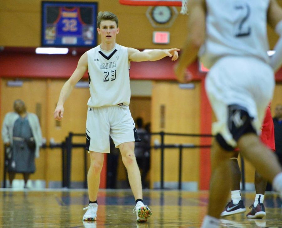 Brevin Walter is a leader on the court for Faith's young varsity basketball team. 
Picture Credits: Las Vegas Knicks 
