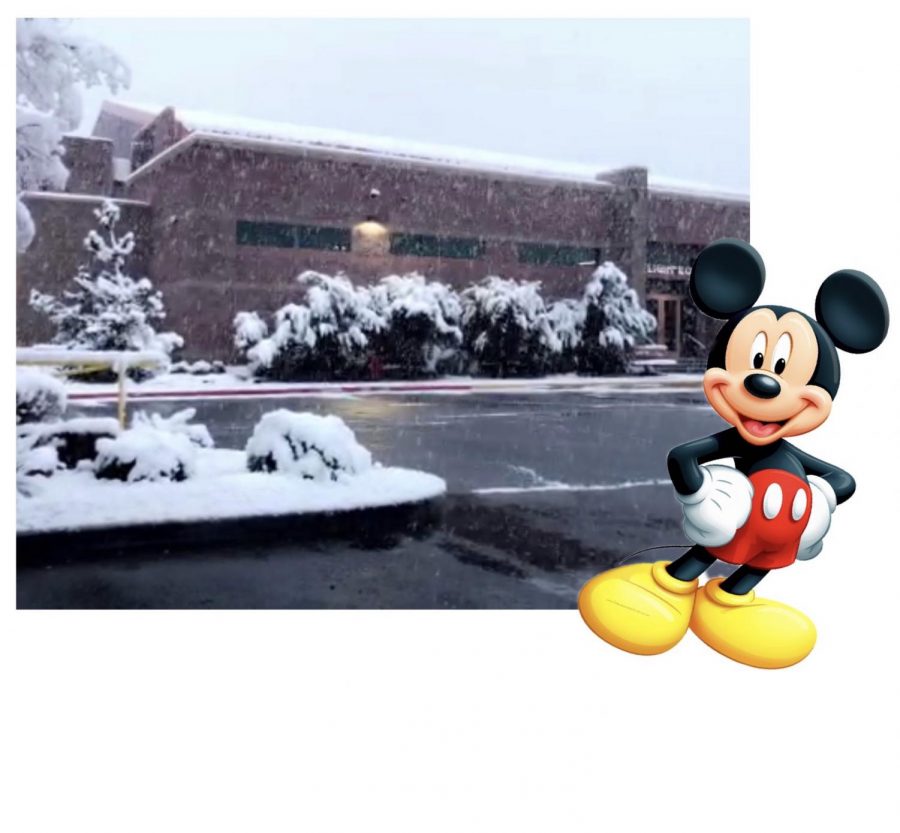 The annual Disney ditch day trip to conclude the class of 2019's senior week will still take place tomorrow, February 22, even with the mass amounts of snow.  