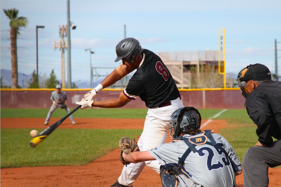 Jacob Ortega RBI single to center in the first inning to put Crusaders up 1 to 0.