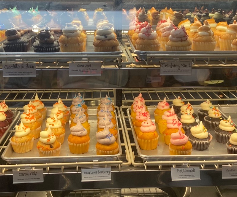 Some of the tasty treats available at Retro Bakery!