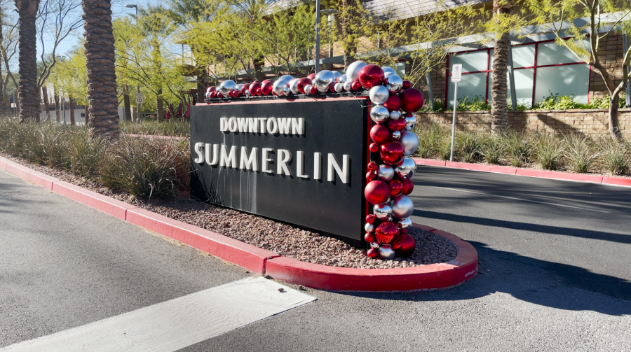 Downtown Summerlin's Rock Rink is open until January 17. 2022.