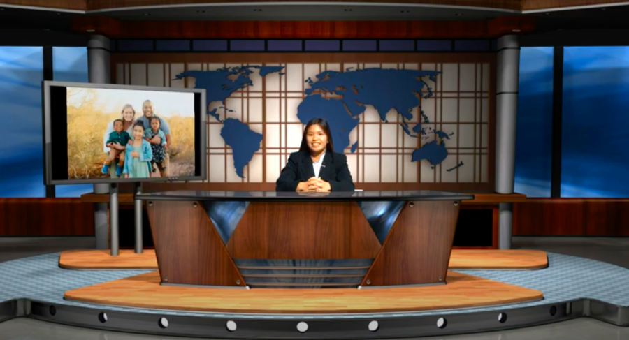 Keira Bala Anchoring this weeks broadcast.